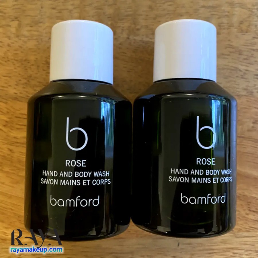 ژل شستشوی دست و بدن معطر حاوی عصاره گل رز بامفورد Bamford Rose Hand And Body Wash