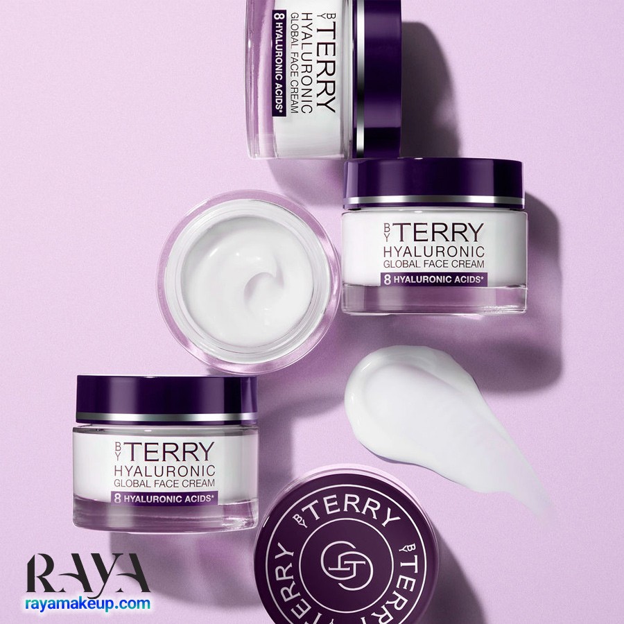 کرم صورت آبرسان قوی و روشن کننده پوست هیالورونیک گلوبال بای تری By Terry Hyaluronic Global Face Cream