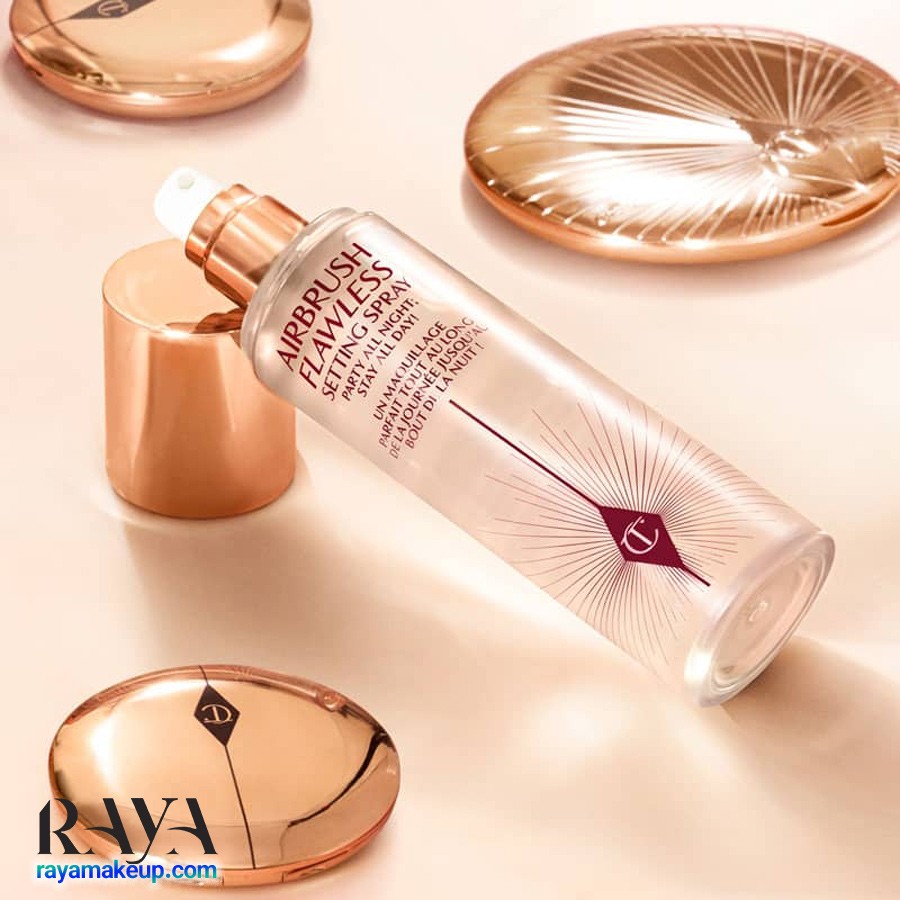 اسپری فیکس کننده آرایش مدل ایربراش فلاولس شارلوت تیلبری Charlotte Tilbury Airbrush Flawless Setting Spray