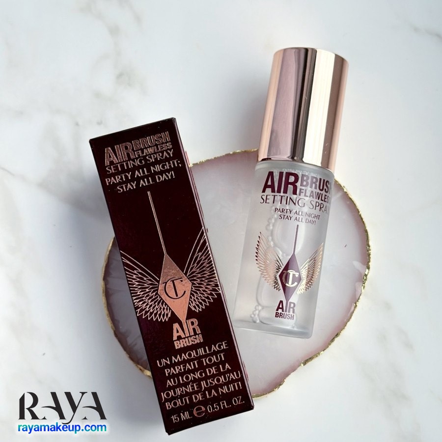 اسپری فیکس کننده آرایش مدل ایربراش فلاولس شارلوت تیلبری Charlotte Tilbury Airbrush Flawless Setting Spray