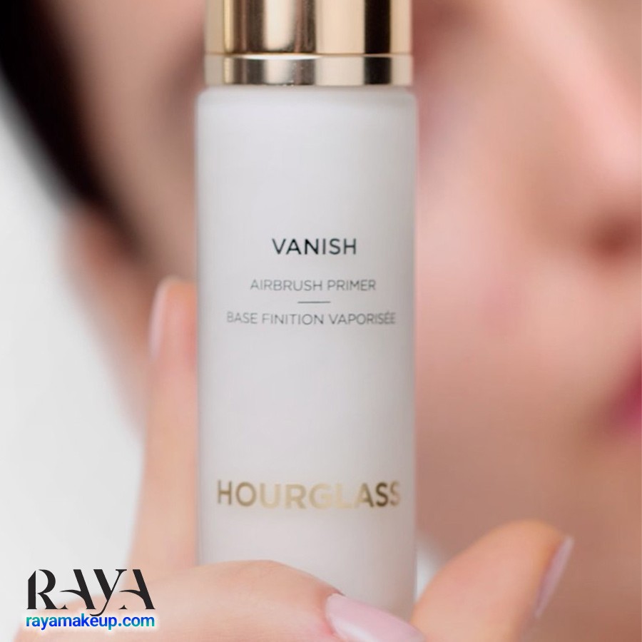 پرایمر صاف و شفاف کننده پوست مدل ونیش ایربراش اورگلس Hourglass Vanish Airbrush Primer