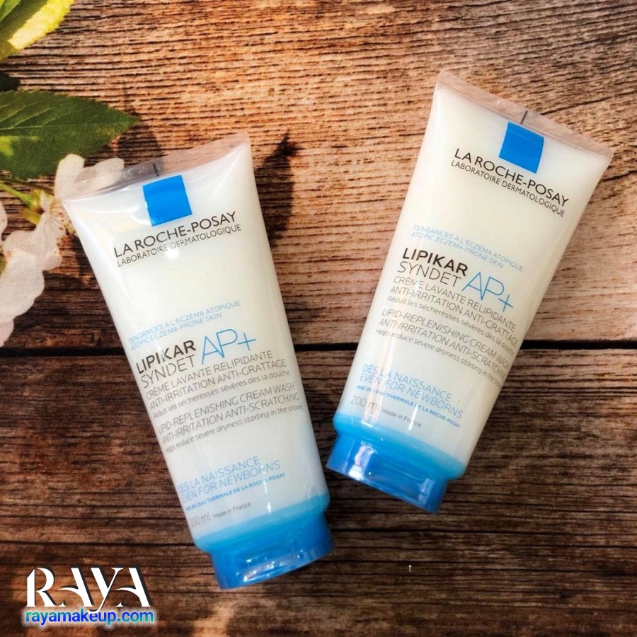 شوینده کرمی لیپیکار سیندت +AP لاروش پوزای مخصوص پوست خشک و حساس La Roche Posay Lipikar Syndet AP+ Cream Wash