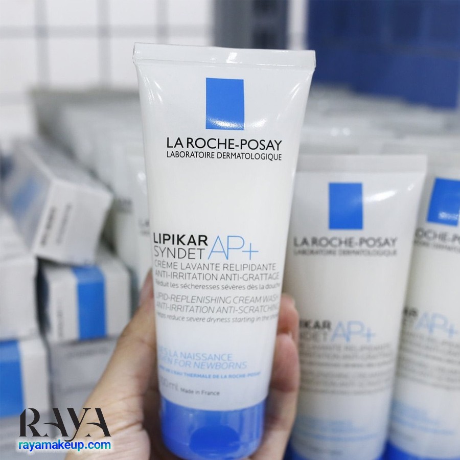 شوینده کرمی لیپیکار سیندت +AP لاروش پوزای مخصوص پوست خشک و حساس La Roche Posay Lipikar Syndet AP+ Cream Wash