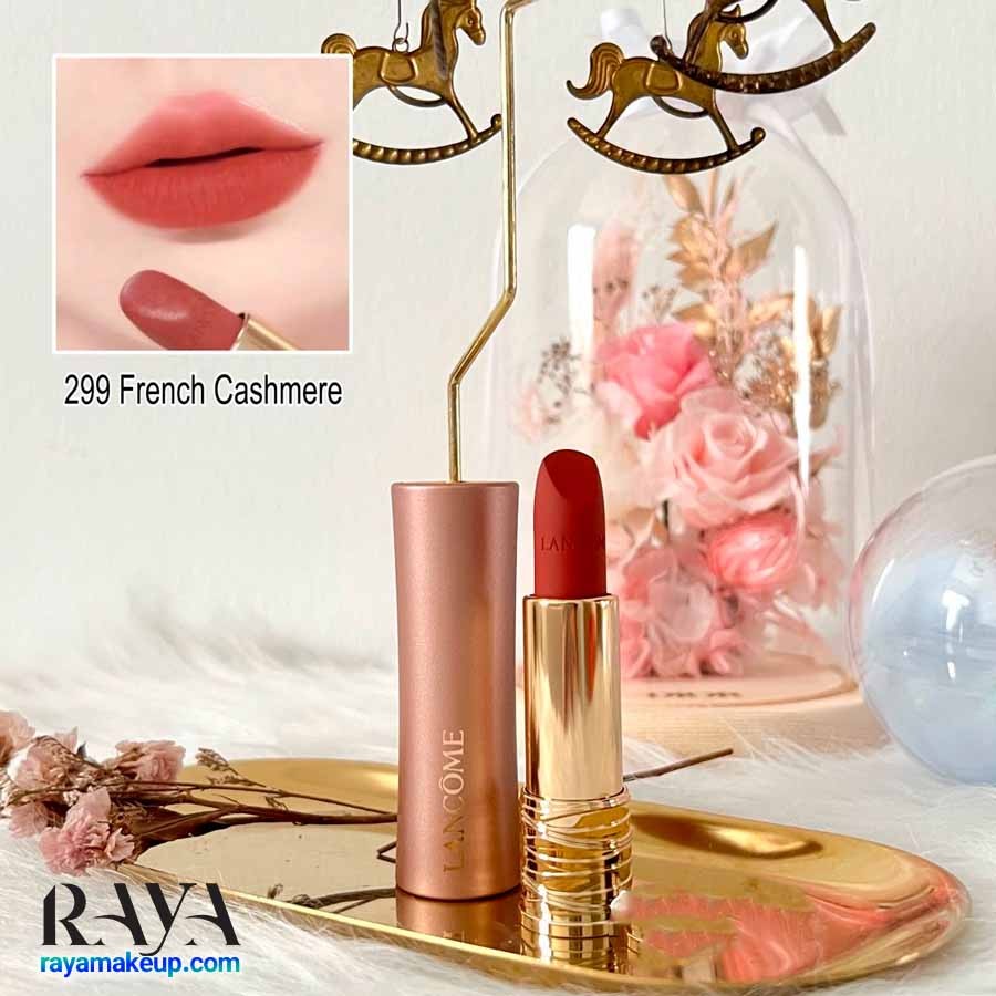 رژ لب جامد مات و مرطوب کننده لانکوم مدل ل ابسولو روژ اینتیمیت Lancôme L'Absolu Rouge Intimatte 