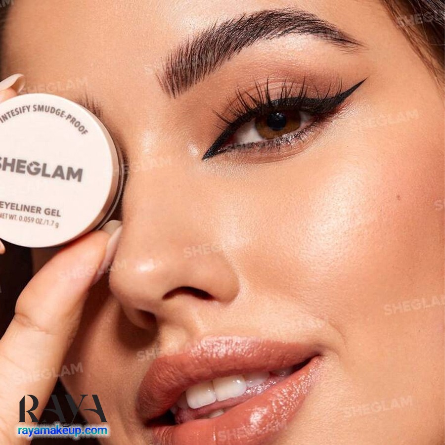 خط چشم ژله ای و کاسه ای چندکاره مدل اینتنسیفای اسموج پروف شیگلم Sheglam Intensify Smudge-Proof Eyeliner Gel