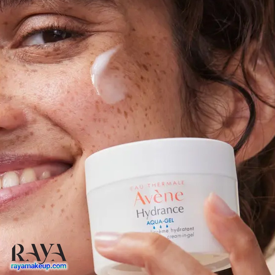 ژل کرم آبرسان و مرطوب کننده صورت و دورچشم هیدرانس آکوا ژل اون Avene Hydrance Aqua-Gel