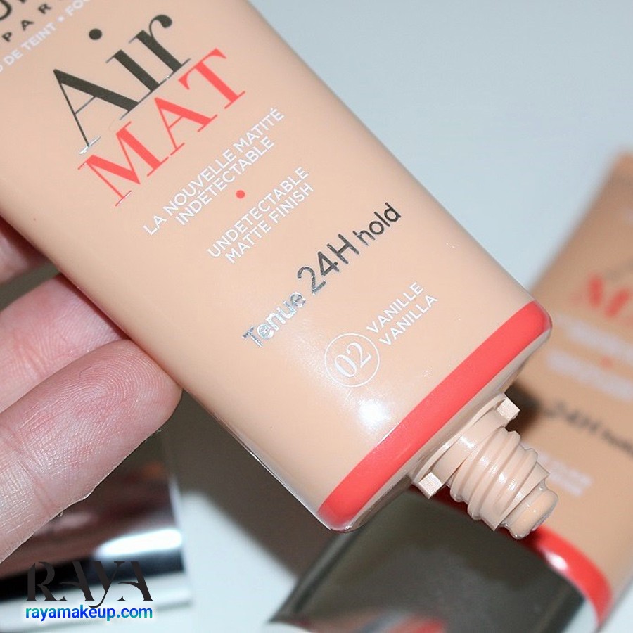 کرم پودر مایع و مات 24 ساعته مدل ایر مت بورژوا Bourjois Air Mat Tenue 24H Hold