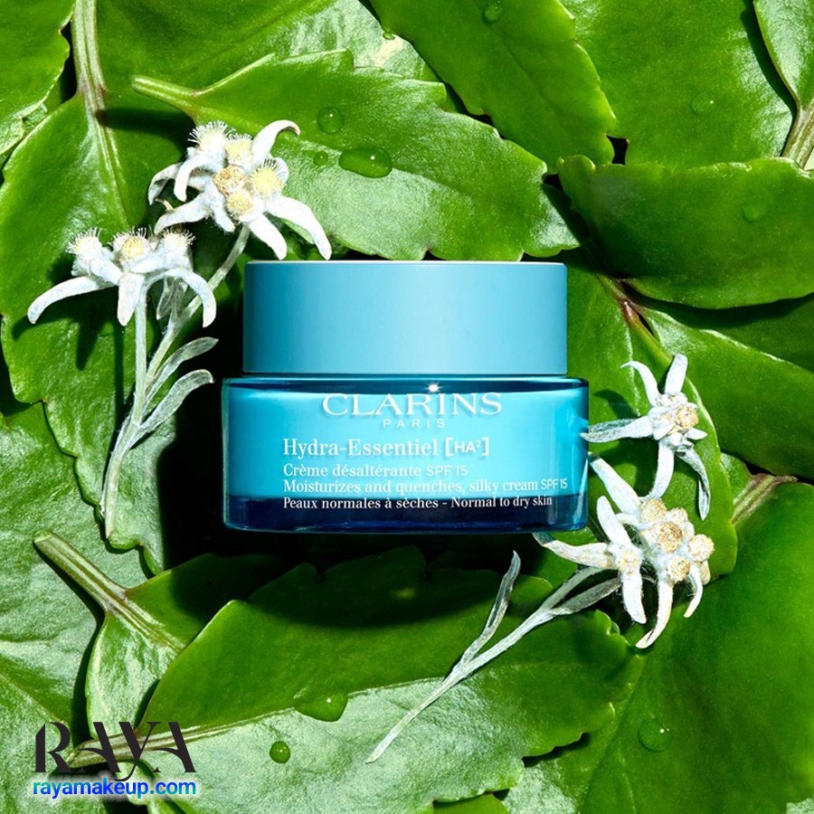 کرم شب آبرسان و مرطوب کننده قوی پوست مدل هیدرا اسنشیال [HA²] کلارنس Clarins Hydra-Essentiel [HA²] Night Cream