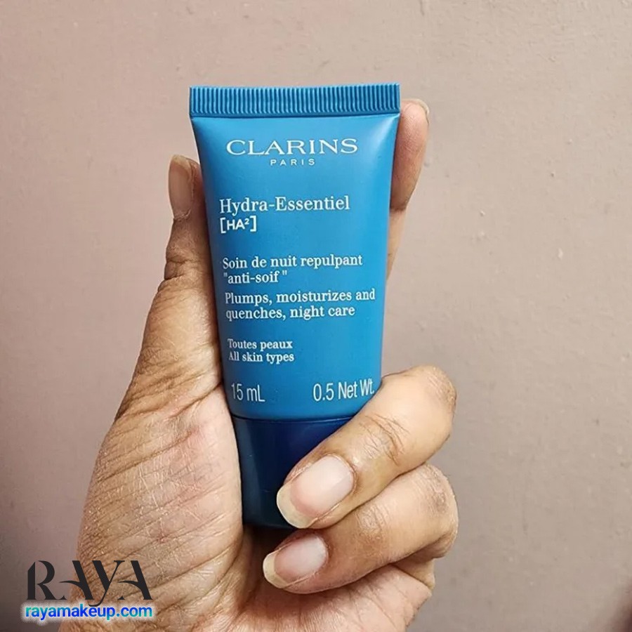 کرم شب آبرسان و مرطوب کننده قوی پوست مدل هیدرا اسنشیال [HA²] کلارنس Clarins Hydra-Essentiel [HA²] Night Cream