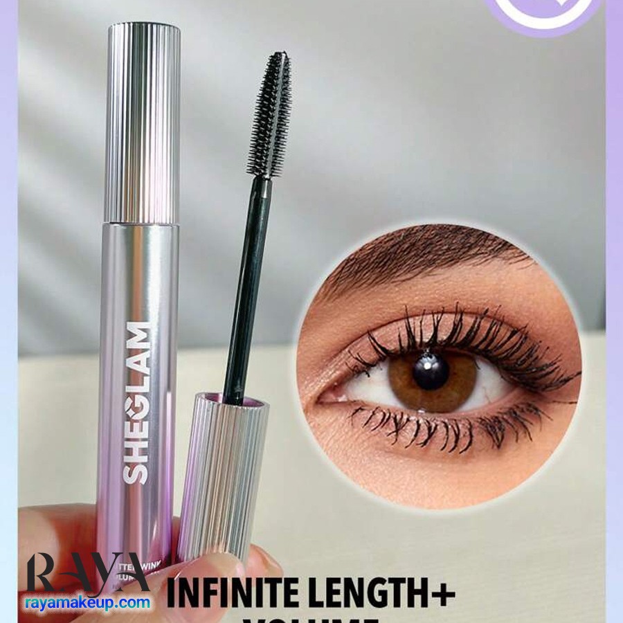 ریمل حجم دهنده و بلند کننده مژه مدل فلاتر وینک شیگلم Sheglam Flutter Wink Volumizing Mascara