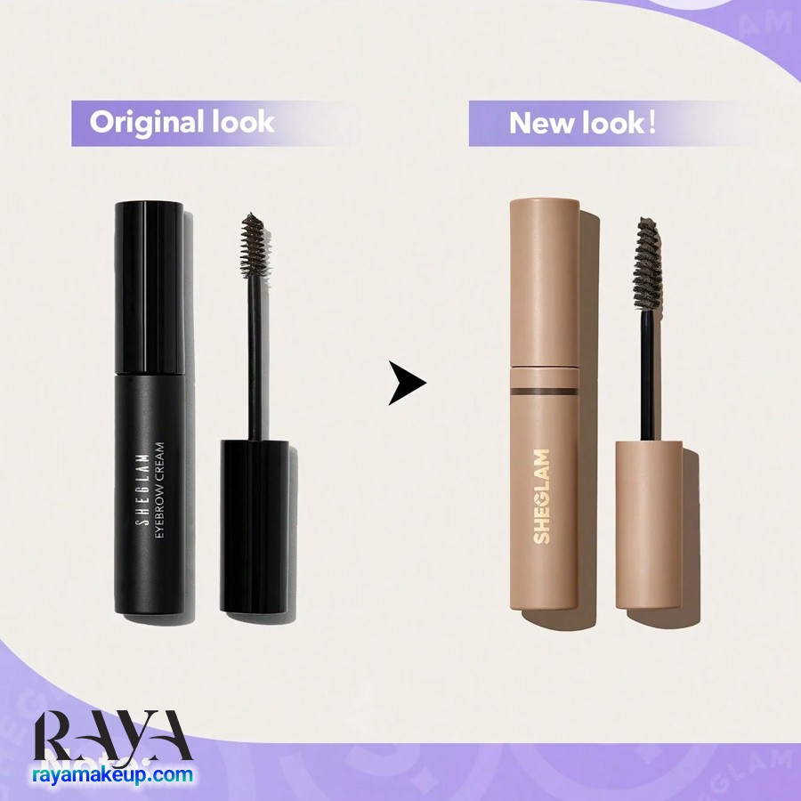 ژل و ریمل ابرو رنگی حالت دهنده شیگلم مدل استریکینگ Sheglam Striking Brow Gel