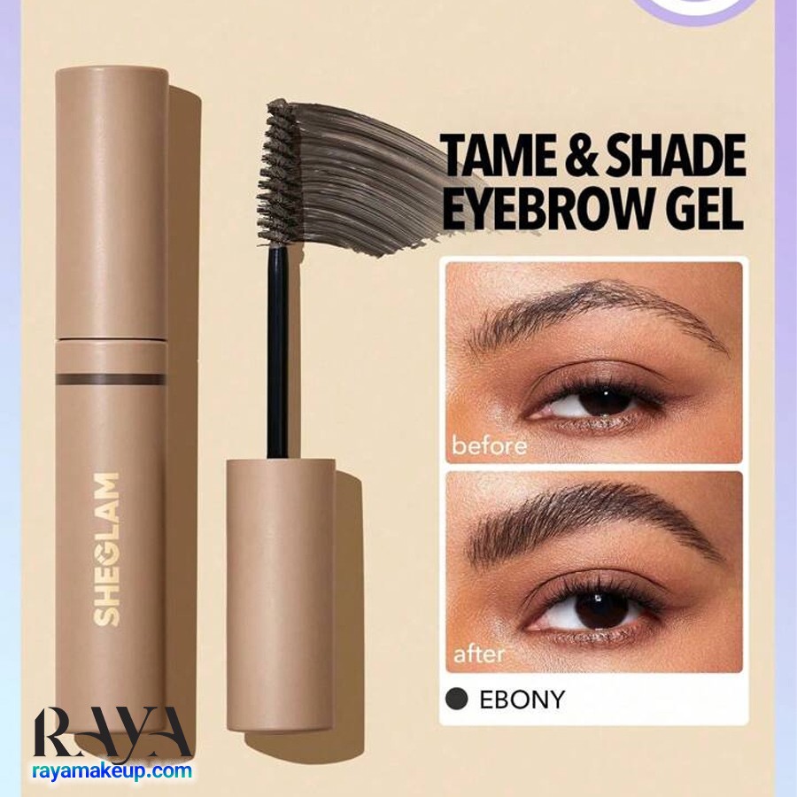 ژل و ریمل ابرو رنگی حالت دهنده شیگلم مدل استریکینگ Sheglam Striking Brow Gel