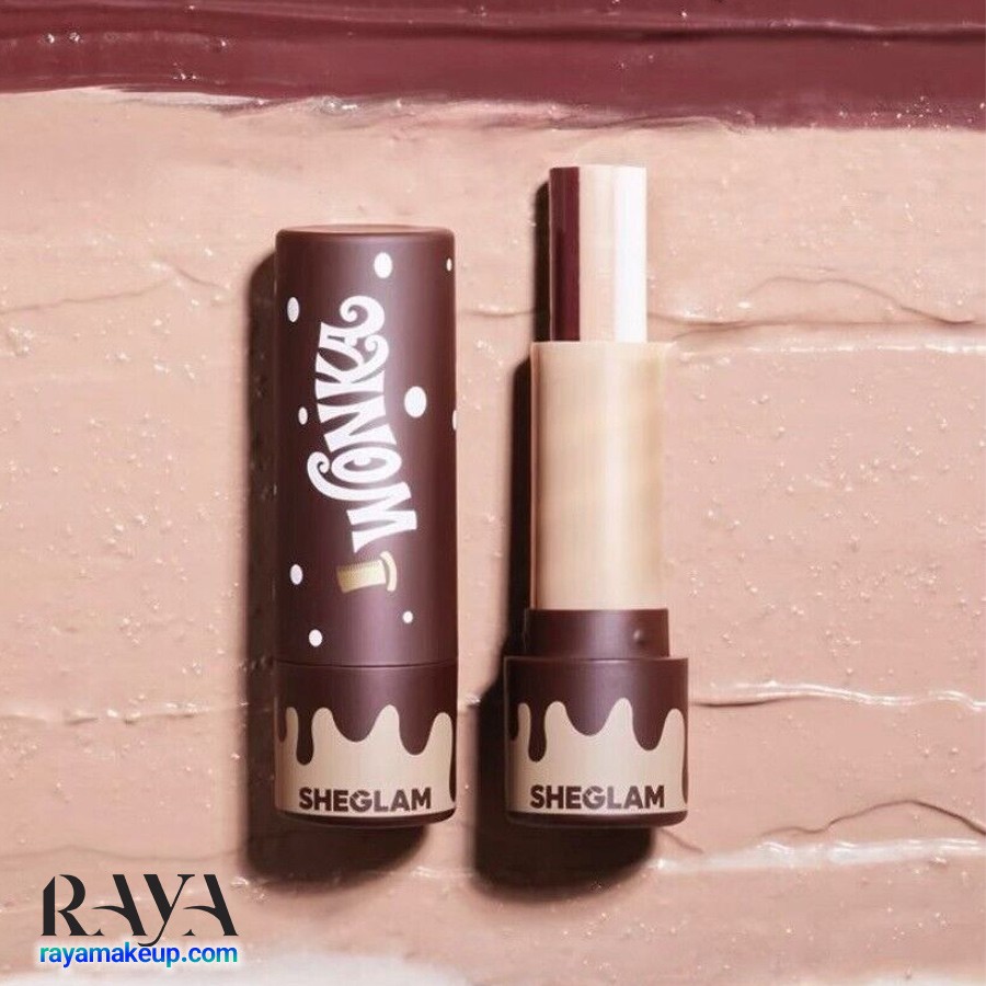 بالم لب چند رنگ کاکائویی مدل ویلی ونکا کوکوا یام شیگلم Sheglam Willy wonka Cocoa Yum Lip Balm