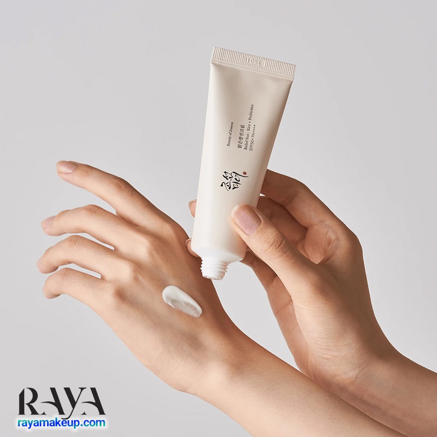 کرم ضد آفتاب حاوی برنج و پروبیوتیک بیوتی آف جوسان ++++Beauty of Joseon Relief Sun: Rice + Probiotics SPF50+ PA 