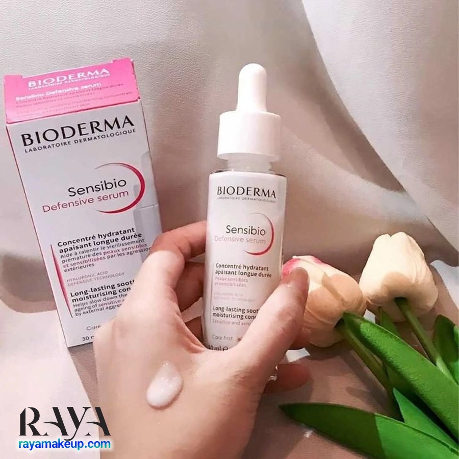 سرم ضد پیری تسکین دهنده و مرطوب کننده 24 ساعته سنسیبیو دیفنسیو بایودرما Bioderma Sensibio Defensive Serum