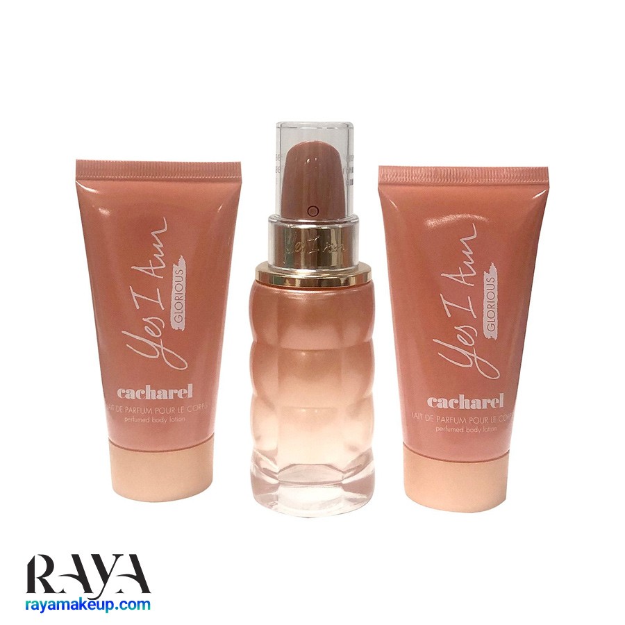 لوسیون بدن معطر و مرطوب کننده کچرل یس آی ام گلوریوس Cacharel Yes I Am Glorious Women Perfumed Body Lotion