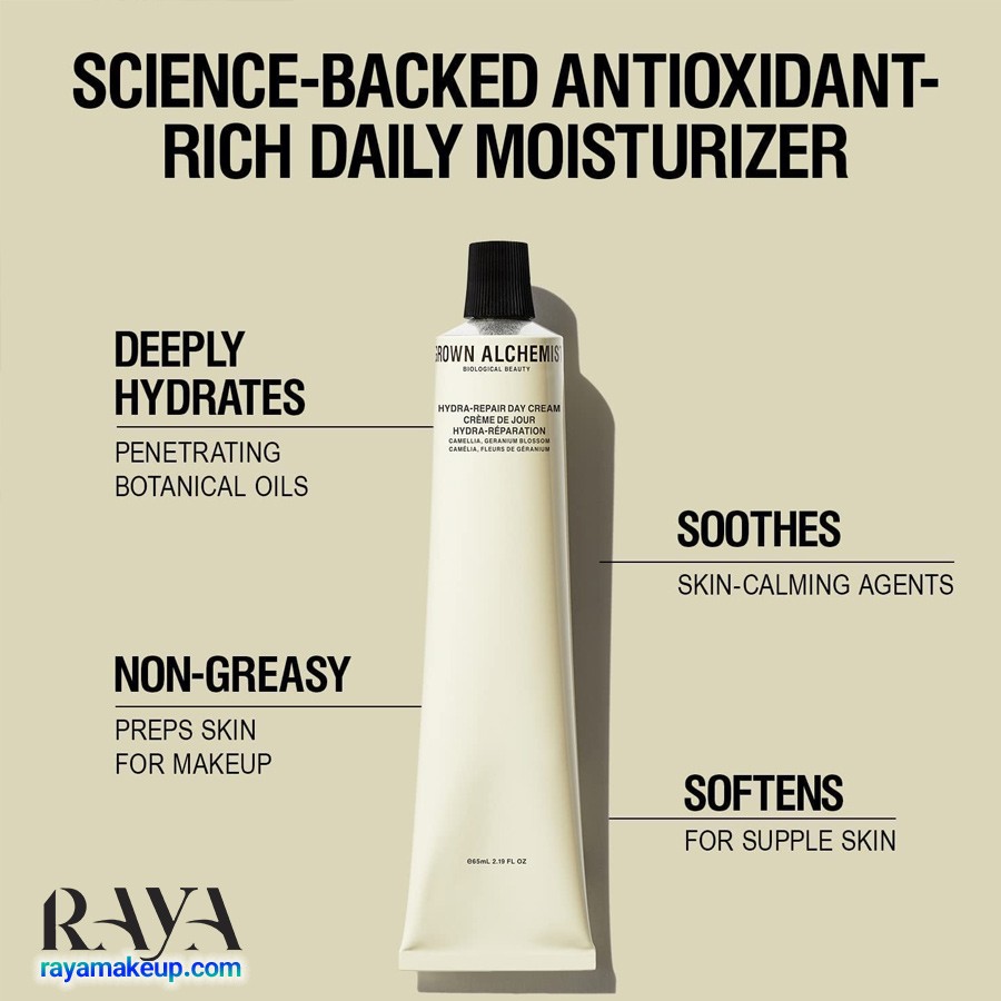 کرم روز آبرسان و مرطوب کننده مدل هیدرا ریپیر گرون آلکمیست Grown Alchemist Hydra-Repair Day Cream