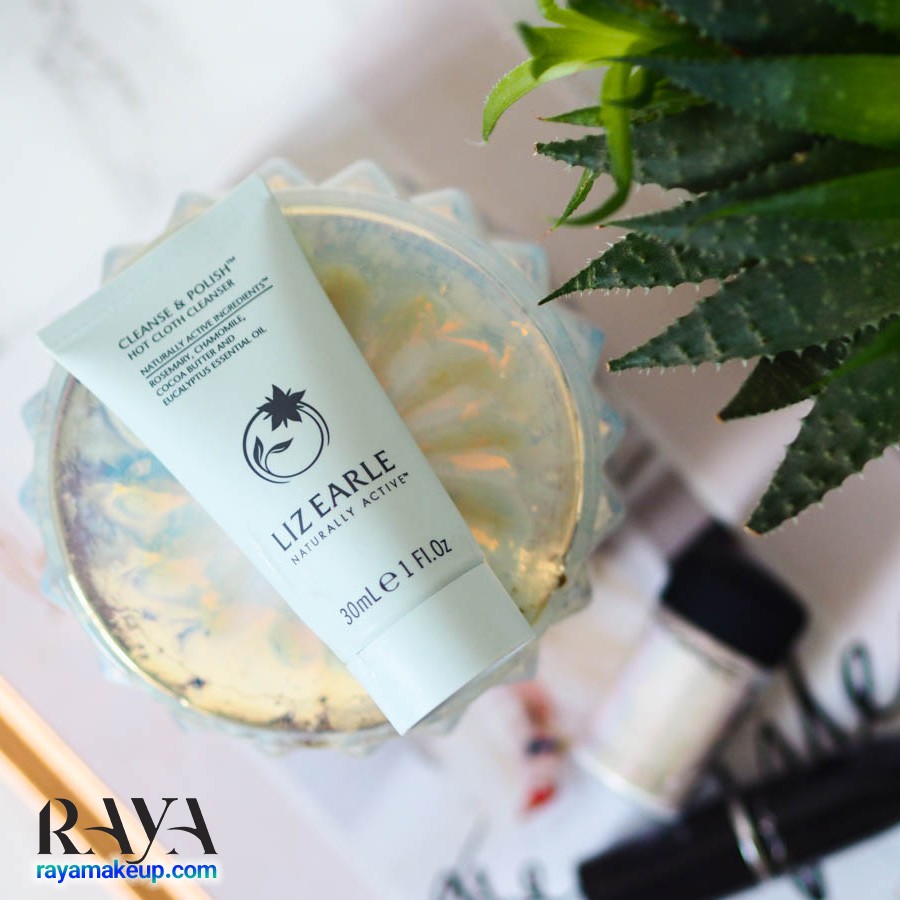 کلینزر کرمی پاک کننده آرایش صورت و چشم کلینز اند پولیش هات کلاز لیز ارل Liz Earle Cleanse & Polish Hot Cloth Cleanser