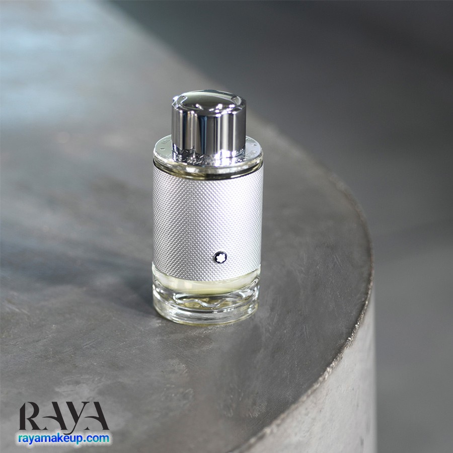 عطر ادو پرفیوم مردانه مون بلان اکسپلورر پلاتینیوم نقره ای Montblanc Explorer Platinum Eau De Parfum