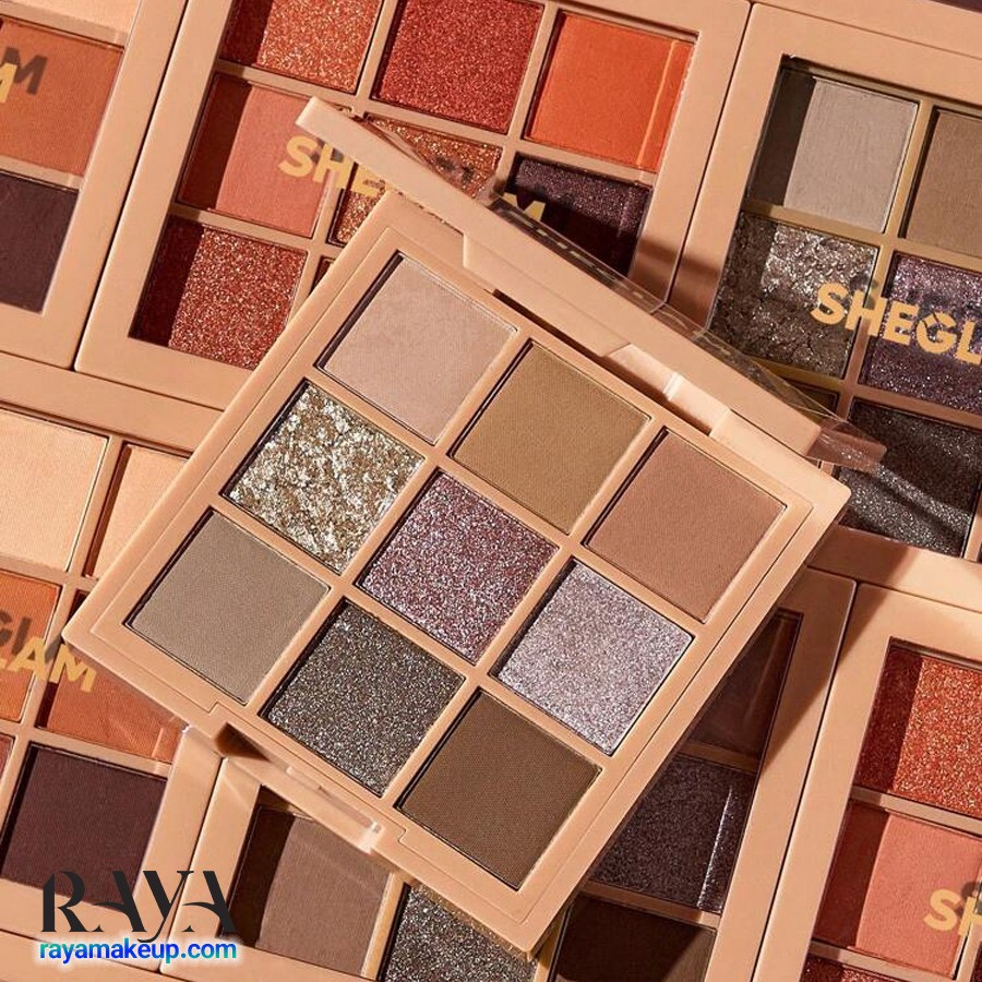 پالت سایه چشم 9 رنگ شیگلم مدل ناین تو فاین Sheglam Nine To Fine Eyeshadow Palette