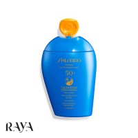 لوسیون ضد آفتاب ضد چروک شیسیدو با  SPF 50 حجم 150 و 7 میل