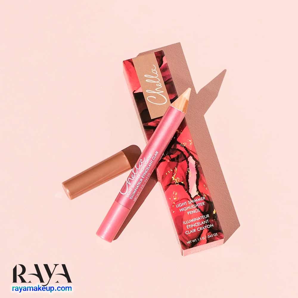 هایلایتر مدادی درخشان و شیمر چلا Chella Beauty shimmer highlighter pencil