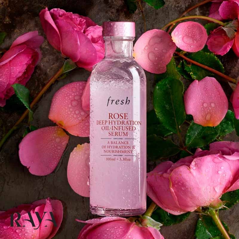 سرم آبرسان عمیق رز دیپ هیدریشن اویل اینفیوزد فرش Fresh Rose Deep Hydration Oil-Infused Serum
