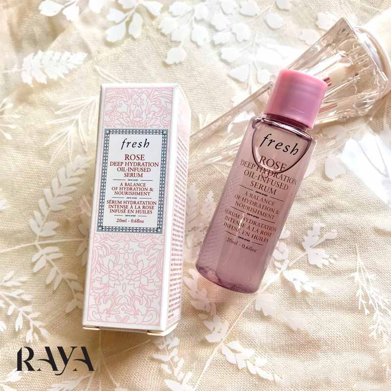 سرم آبرسان عمیق رز دیپ هیدریشن اویل اینفیوزد فرش Fresh Rose Deep Hydration Oil-Infused Serum
