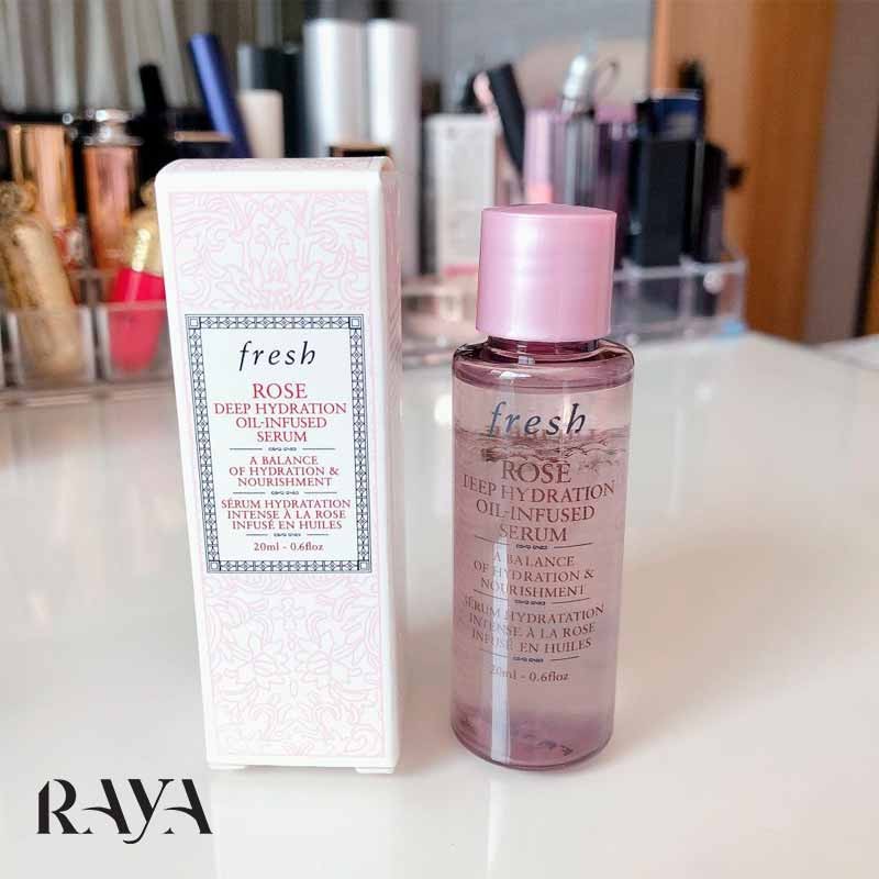 سرم آبرسان عمیق رز دیپ هیدریشن اویل اینفیوزد فرش Fresh Rose Deep Hydration Oil-Infused Serum