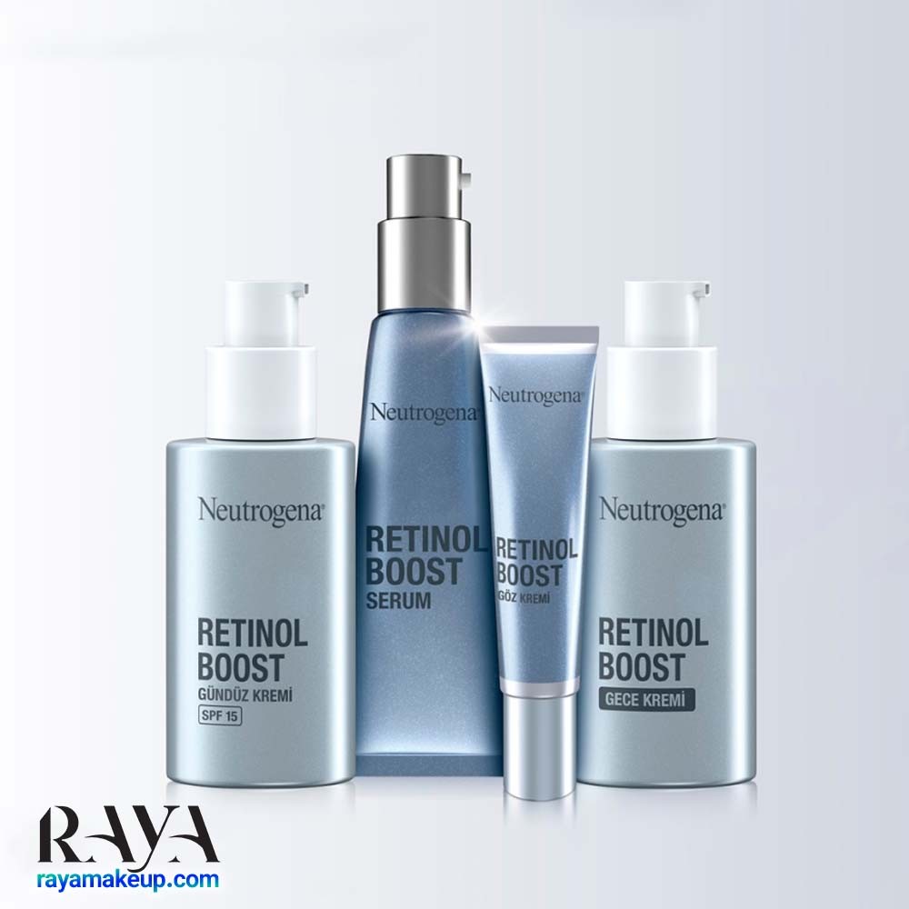 سرم جوانساز و ضد چروک صورت رتینول بوست نوتروژینا Neutrogena Retinol Boost Yaşlanma Karşıtı Serum