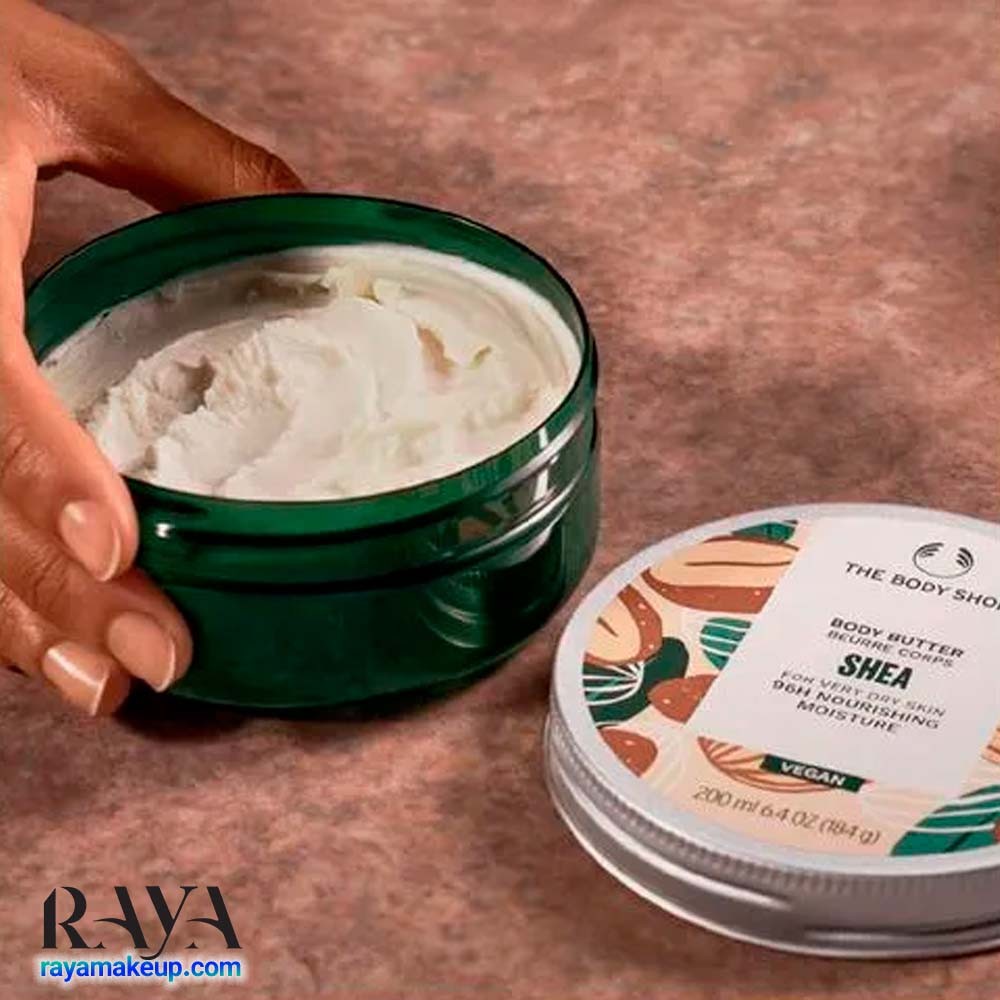 کره بدن نرم و مرطوب کننده پوست های خشک حاوی شی باتر بادی شاپ The Body Shop Shea Body Butter