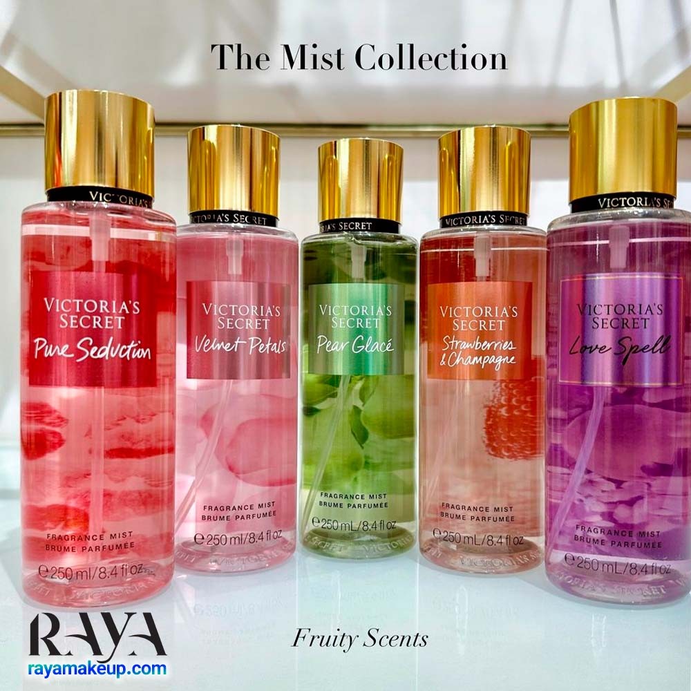 بادی اسپلش مدل استرابریز اند شامپاین ویکتوریا سکرت Victoria's Secret Strawberries & Champagne Fragrance Mist