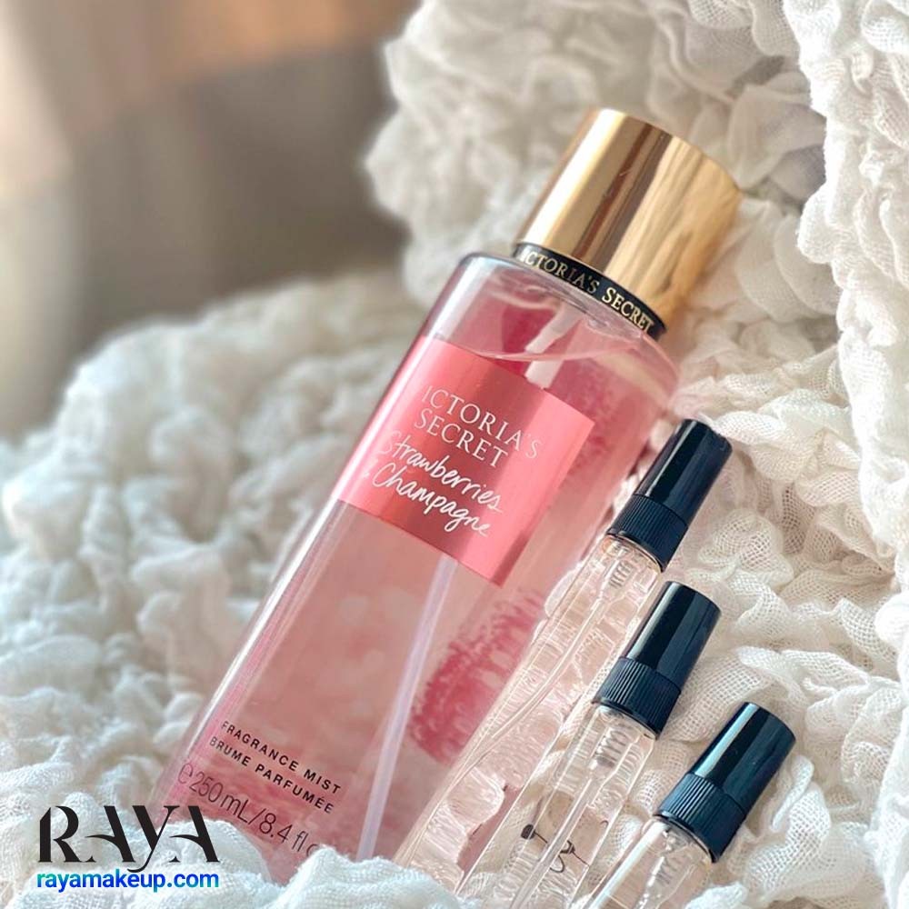 بادی اسپلش مدل استرابریز اند شامپاین ویکتوریا سکرت Victoria's Secret Strawberries & Champagne Fragrance Mist