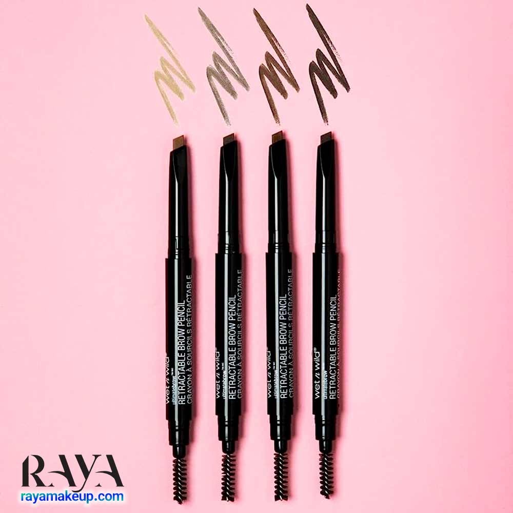 مداد ابرو پیچی مدل آلتیمیت برو وت اند وایلد Wet n Wild Ultimate brow retractable