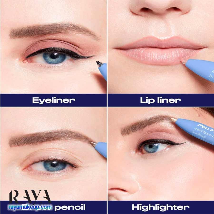 قلم آرایشی 4 در 1 پن پال آلیوپ Alleyoop Pen Pal 4-in-1 Makeup Pen