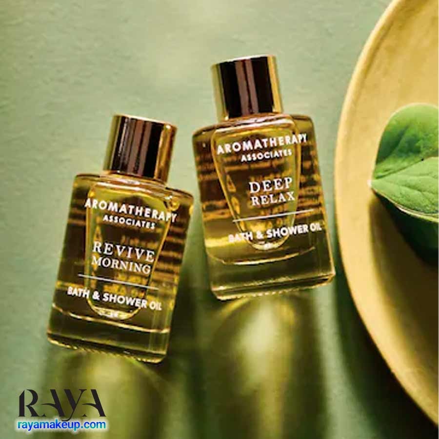 روغن بدن حمام آروماتراپی اسوشیتس مدل ریوایو مورنینگ Aromatherapy Associates Travel Revive Morning Bath & Shower Oil