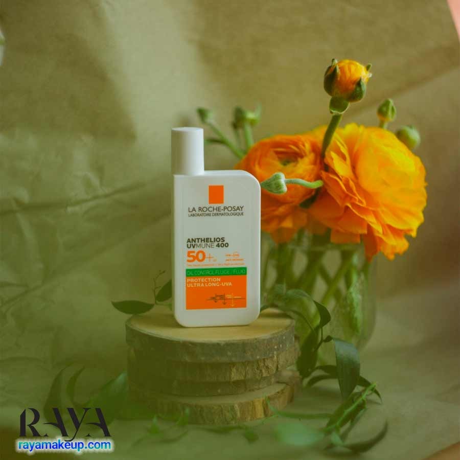 ضد آفتاب رنگی کنترل کننده چربی لاروش پوزای آنتلیوس یووی مون La Roche Posay Anthelios UV-Mune 400 Oil Control Tinted SPF50+