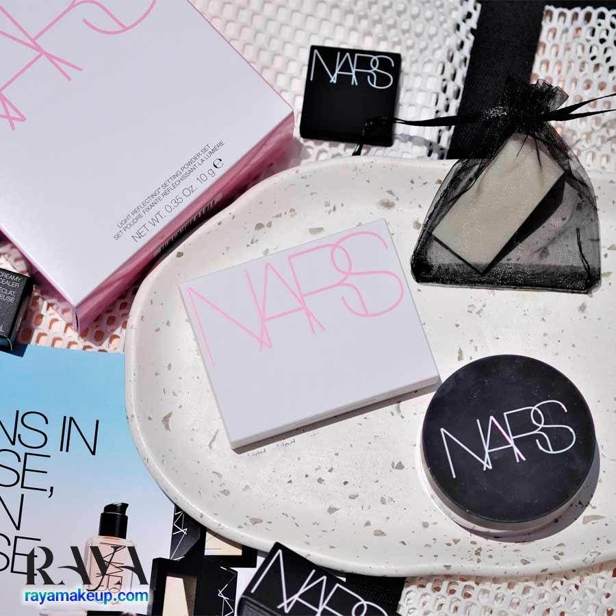 پودر فشرده فیکس کننده آرایش نارس Nars Light Setting Powder - Pressed
