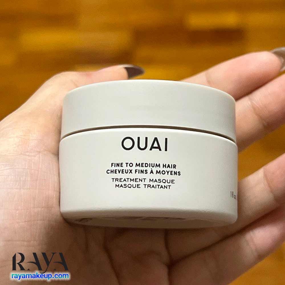 ماسک مو مرطوب کننده و ترمیم کننده اوی مخصوص موهای ضخیم Ouai Thick Hair Treatment Masque