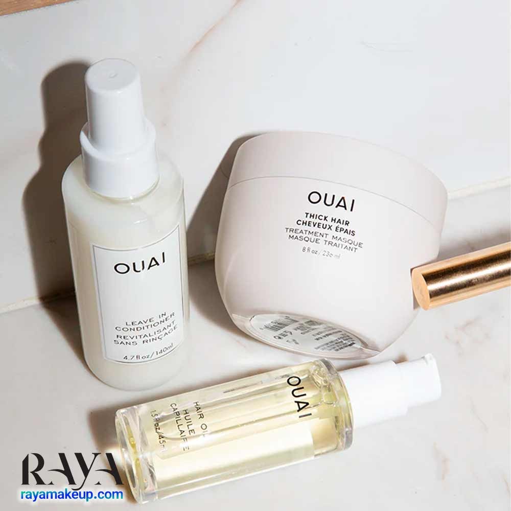 ماسک مو مرطوب کننده و ترمیم کننده اوی مخصوص موهای ضخیم Ouai Thick Hair Treatment Masque