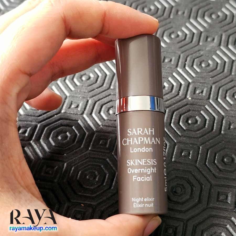 سرم شب جوانساز پوست اورنایت فیشیال سارا چاپمن Sarah Chapman Skinesis Overnight Facial Serum