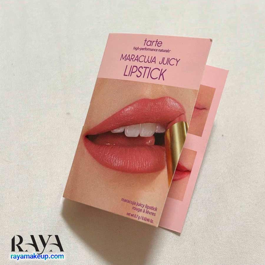 رژ لب جامد آبرسان و مغذی مدل ماراکوجا جویسی تارت Tarte Cosmetics Maracuja Juicy lipstick