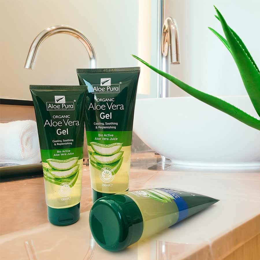 ژل آلوئه ورا طبیعی و ارگانیک آلوئه پورا Aloe Pura Aloe Vera Gel
