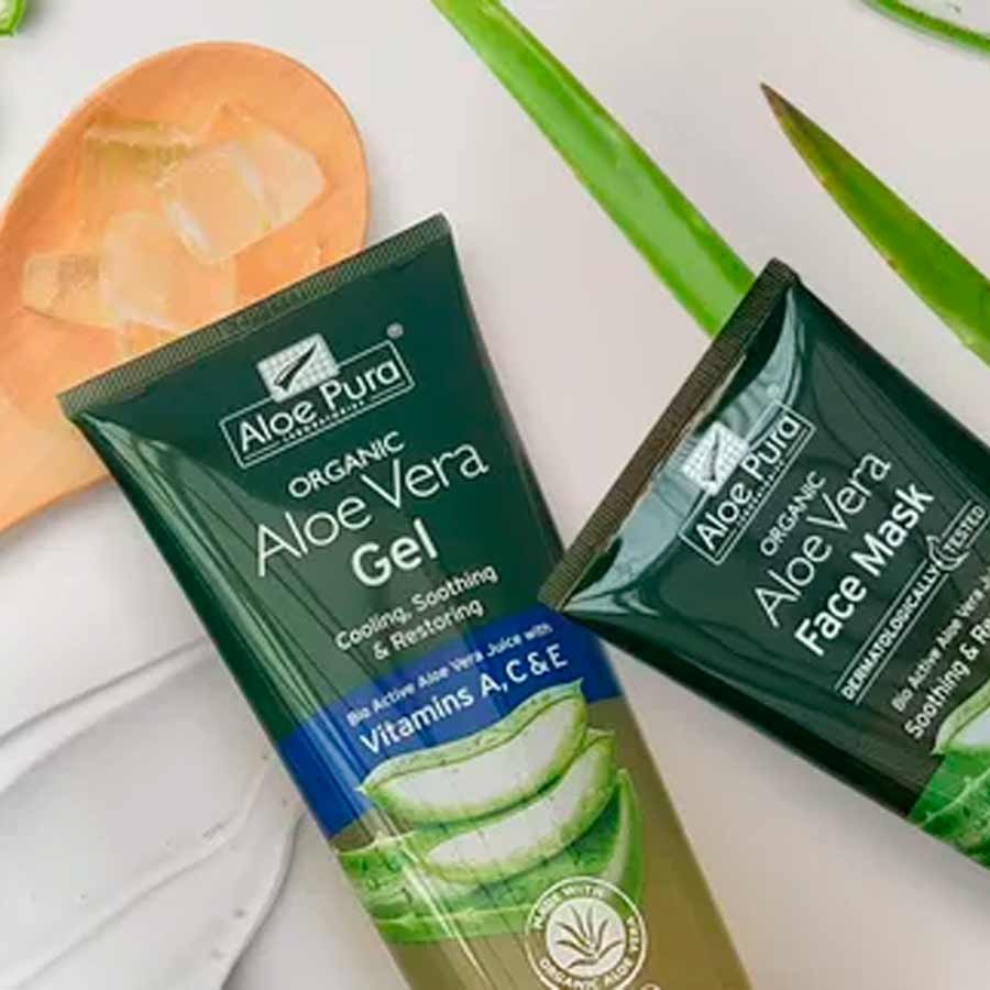 ژل آلوئه ورا طبیعی و ارگانیک آلوئه پورا Aloe Pura Aloe Vera Gel