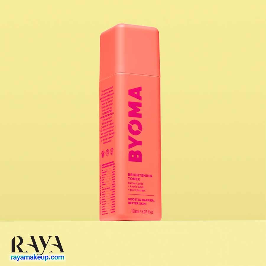 تونر روشن کننده و مرطوب کننده پوست بایوما Byoma Brightening Toner 