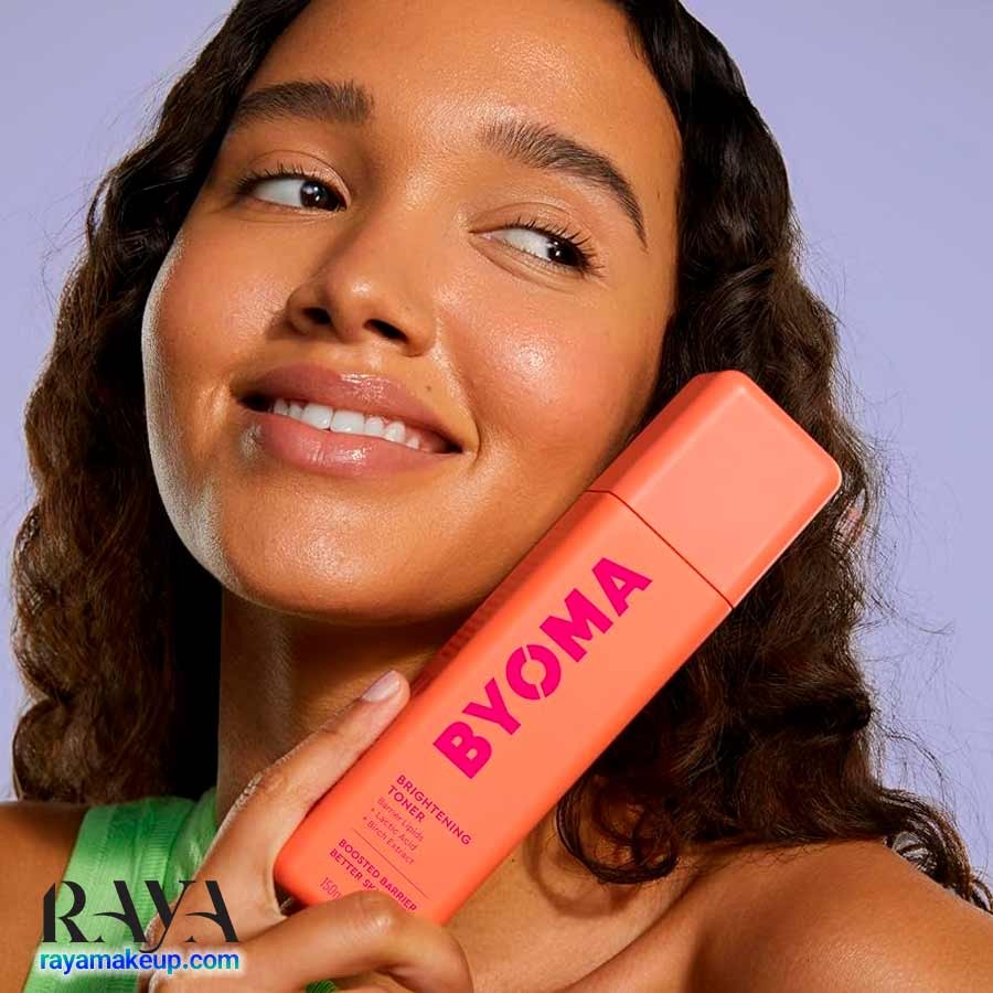 تونر روشن کننده و مرطوب کننده پوست بایوما Byoma Brightening Toner 