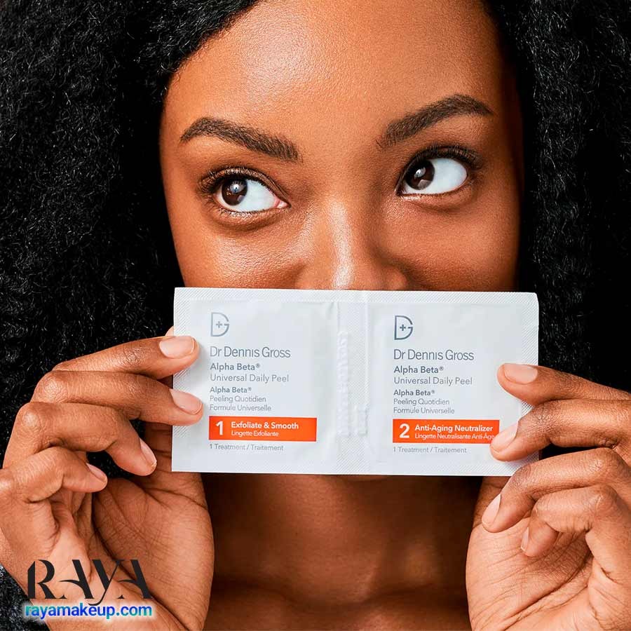 پد لایه بردار روزانه دو مرحله ای دکتر دنیس گراس آلفا بتا یونیورسال دیلی پیل Dr Dennis Gross Alpha Beta Universal Daily Peel