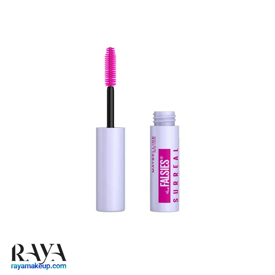 ریمل بلند کننده و حجم دهنده مژه مدل فالسیس سورئال اکستنشن میبلین مینی سایز Maybelline The Falsies Surreal Extensions Mascara