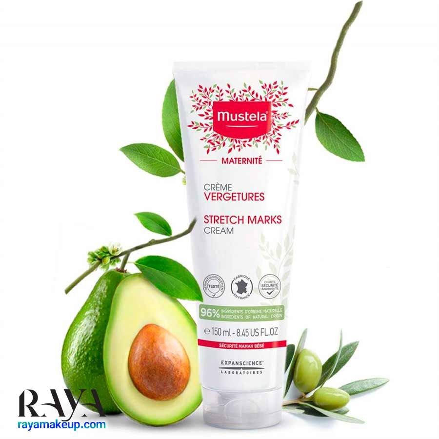 کرم درمان استرچ مارک و ترک پوستی بارداری 3 در 1 موستلا Mustela Stretch Marks Cream 3 in 1