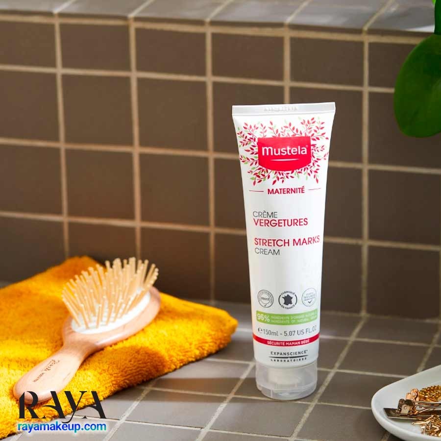 کرم درمان استرچ مارک و ترک پوستی بارداری 3 در 1 موستلا Mustela Stretch Marks Cream 3 in 1